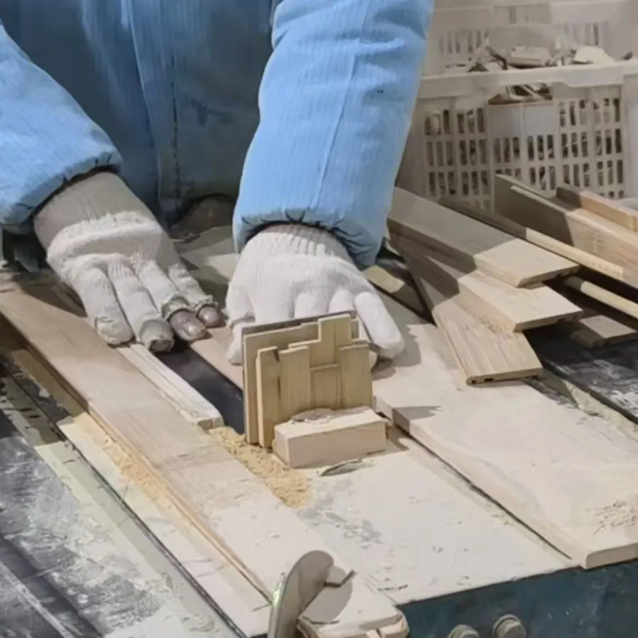 A sample is not a render — it is the production-grade unit that lets you verify joinery, finish and decoration before locking the full run.