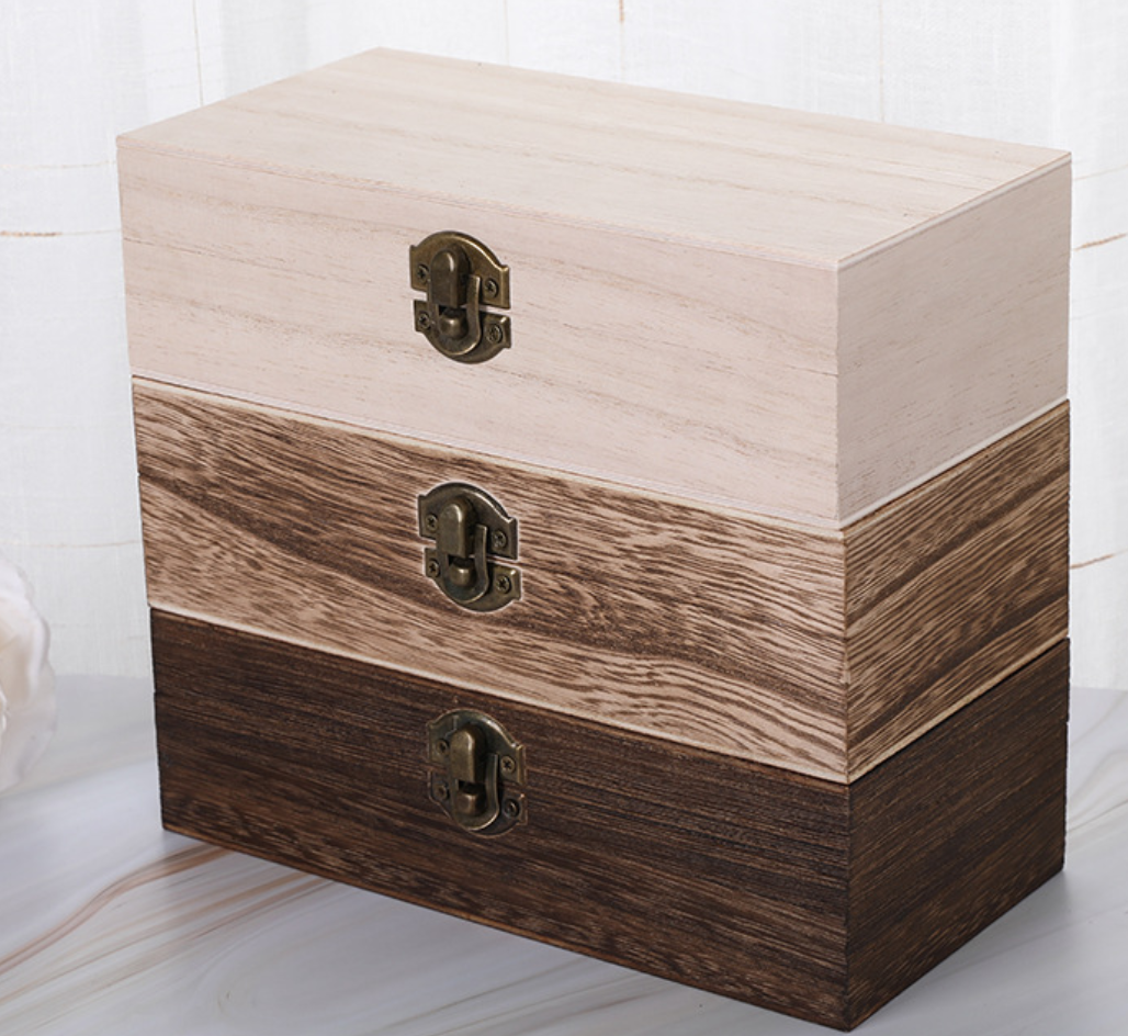 Paulownia wooden box — hero