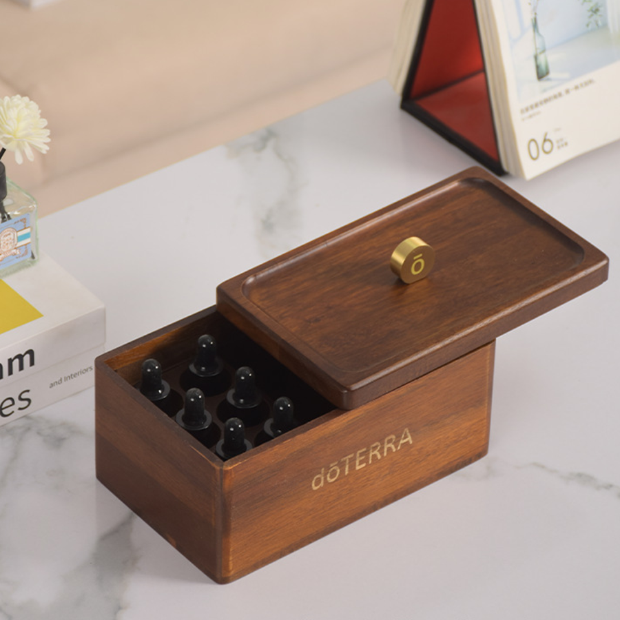 Wooden Essential Oil Storage Box