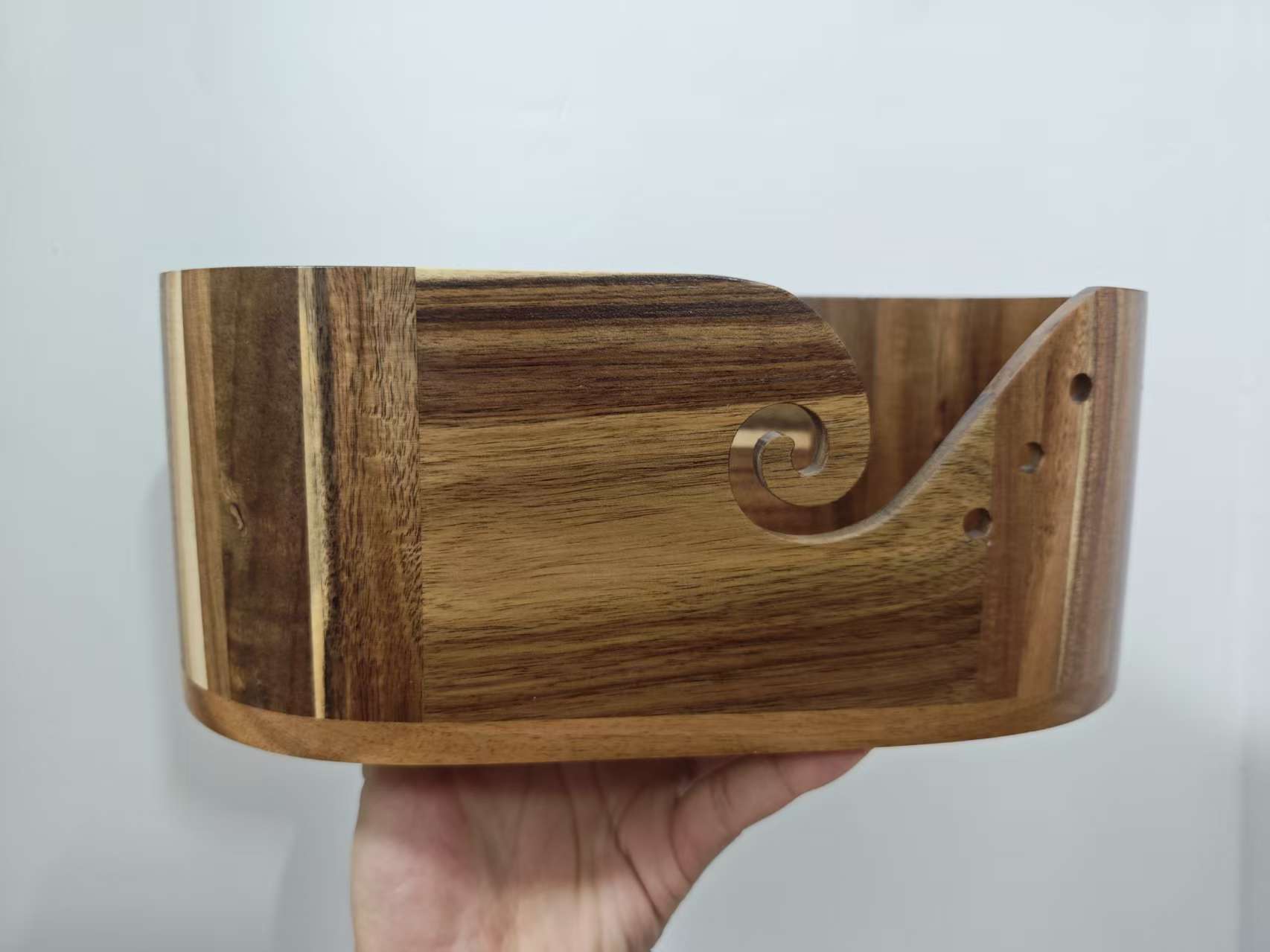 Acacia Wall Holder