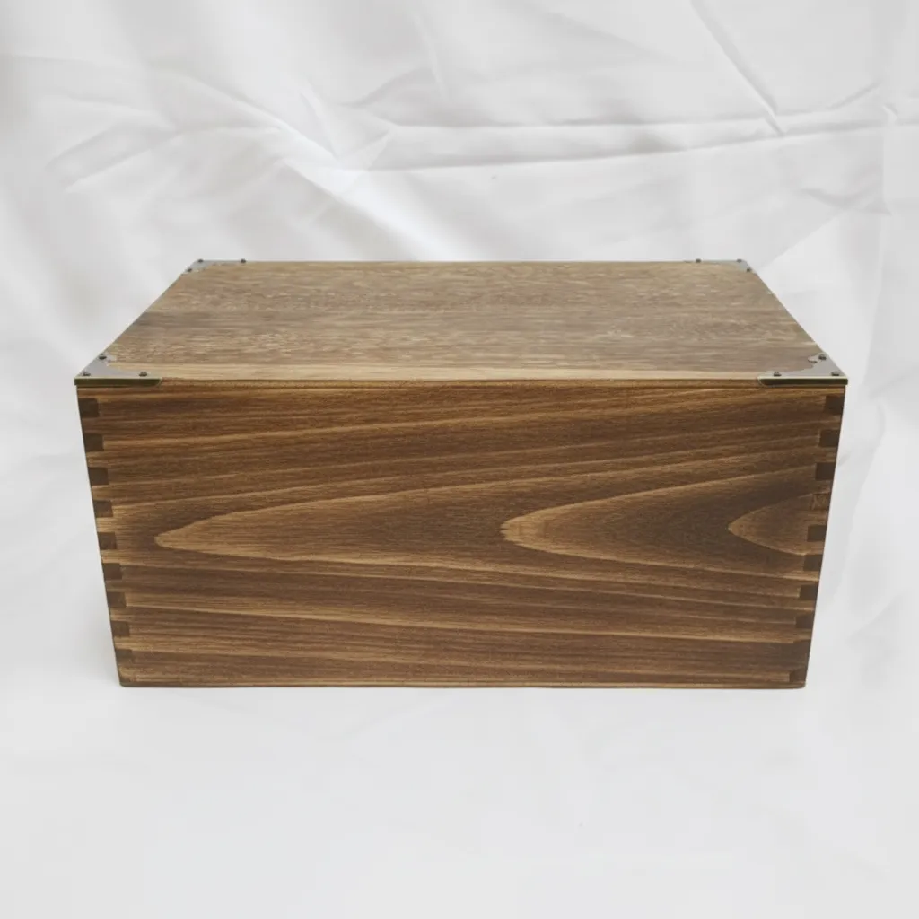 Torched Pine Dovetail Storage Box